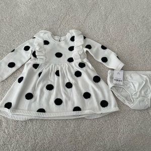 Carter’s Sweater Dress. Size 12 month. NWT
